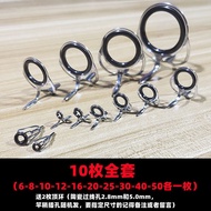 [No Rust] Lure Rod Rock Fishing Rod Fishing Tackle Raft Rod Lure Guide Ring Sea Rod Guide Eye Guide 