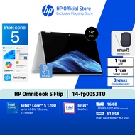 HP OmniBook 5 Flip | Core 7 150U | Intel Graphics | 16GB/1TB | 14" 2K IPS | Copilot+ PC | Win11+MS24