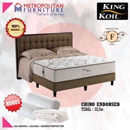 Springbed King Koil Chiro Endorsed Full set Kasur Spring Bed Matras