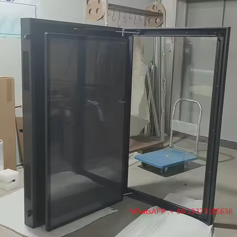 Large Outdoor TV Enclosure Weatherproof Cover Case Moving 43 50 55 65 75 86 100 Inch Shield TV Scree