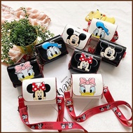 YB3 Lovely Girls Bag Cute Shoulder Bag Kids Bag Mickey Mouse Donald Duck Small Bag Cartoon coin purs