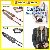 Camera Shoulder Neck Vintage Strap Belt Portable Cotton Camera Strap for Sony Nikon DSLR Camera