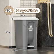 [20L/50L/80L] ROCO Tong Sampah Dapur Kitchen Dustbin Trash Can Restroom Waste Bin Rubbish Bin with F
