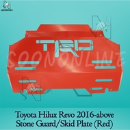 Hilux Revo stone guard enjin cover enjin Skid plate red/Rocco Rogue enjin stone guard