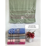 TOWEL LARGEdolphin SIZE 70x140 EMBROIDERED EDGES 300GR