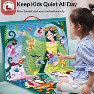 Puzzle Children 6-10 Years Old Magnetic Puzzle Toys Magnetic Magnetic Dinosaur Animal Baby Education