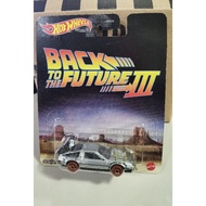 LAST Card not Mint. [Back to the Future Time Machine - 1965] 2022 Hot Wheels Entertainment