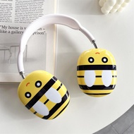 For for airpods max Protective Case Cute Little Bee airpods max Earphone Case Shockproof airpods max Earmuffs Scratch-resistant Protective Cases