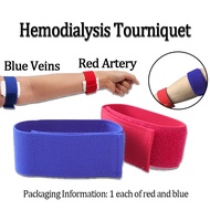 Medical Hemodialysis Tourniquet Velcro Emergency Blood Collection Elastic Tourniquet Outdoor Flexibl