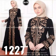 gamis wanita syari abaya syari termurah - 1227 xl