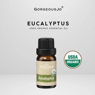 GORGEOUS JO The Aroma Shop Organic Eucalyptus Pure Essential Oil (10ml)