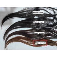 Wig Piece Fringe Hair 3D Fringe Fuffy Wispy Wig For Tall Forehead Thin Hair