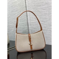 2024 New Style Korean ins Niche Contrast Color One-Shoulder Messenger Saddle Bag Trendy Retro All-Match Girl Underarm