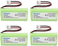 Kastar 4-PACK AAAX2 2.4V EH 1000mAh Ni-MH Rechargeable Battery for BT184342 BT284342 BT18433 BT28433 BT-1011 BT-1022 BT-1031 Vtech CS6229 DS6301 Uniden Wxi3077 ECT4066 DECT4096 Motorola Cordless phone