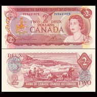 Canada 1974 2 Dollars UNC (P-86)