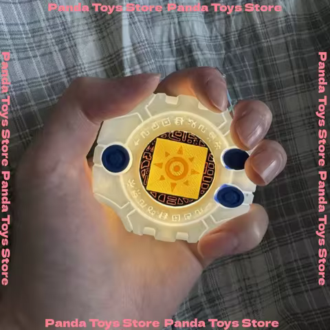 Genuine Digimon Digivice Tap Night Light 3 Brightness Levels Type C Rechargeable Magnetic Refrigerat