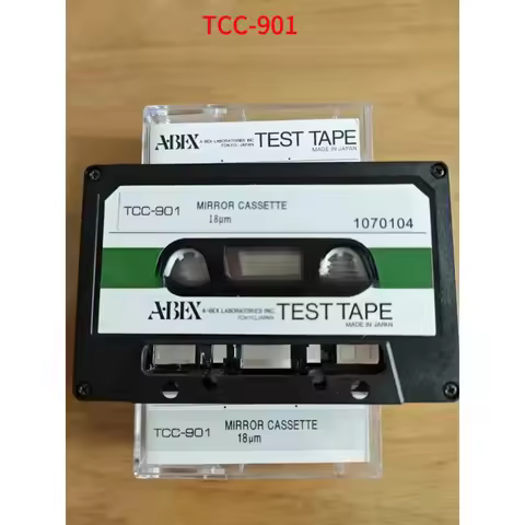 GFA New TEAC FOR ABEX Mirror Cassette Test Tape TCC-901 cassette path checker