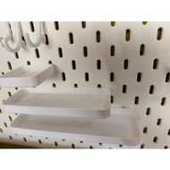Pegboard Tray - Perforated Board Accessories orgienzed tray box accessories