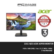 ACER AOPEN 22CL1QE3 21.5" 1920x1080 100HZ 250NITS 1MS MONITOR 3YR WARRANTY (UM.WC1SM.301)
