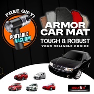 Armor Proton Saga Waja Persona Carpet Kereta Alas Kaki Car Mat Karpet Tebal Foot Mat Floor Mat