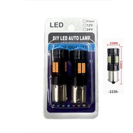 γREADY STOCKγLED Backup Light Bulb/7440 1156 Bulb/Strobe Flash Reverse Lamp/P21W White Light/Brake L