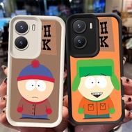 XI111 Park South Casing for VIVO Y22 Y15s Y56 Y35 Y15a Y22s Y16 Y02S 5G VIVO V19 Neo Black White