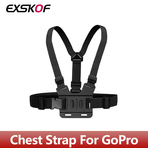 Chest Harness Mount Adjustable Chest Strap Belt For GoPro Hero 13 12 11 10 9 8 SJCAM DJI AKASO SJ400