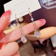 Design Feeling Zircon Pipa Earrings Earrings 2022 New Style Trendy Fashion Long Earrings Unique Uniq