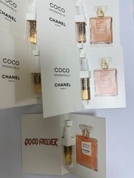 COCO CHANEL 香水試用裝 共5件 包平郵