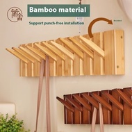 Piano Key Hanger Wall Hanger Clothes Hook Entrance Entrance Door Hook Entrance Bedroom Bamboo Coat R