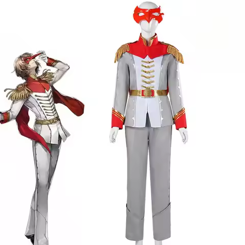SHINIU Akechi Goro Cosplay Costume Persona 5 Akethi Gorou Costume Full Set Halloween Christmas Festi