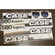 STICKER SET CASE 580 BACKHOE LOADER