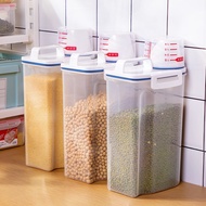 Cereal Container with Smart Pouring Spout, Moisture-Proof Cereal Container with Sealed Lid, Easy to 