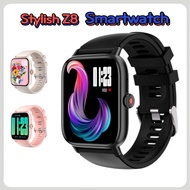 Z8 Smart Watch with 1.91″ HD Screen, Call & Message Alert, Waterproof, 24+ Sports Modes, App Sync