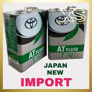08886-81015 JAPAN 100% ORI TOYOTA ATF T-IV 4L AUTO GEAR OIL PROTON PERODUA KIA TYPE-IV T4 TYPE 4 T I