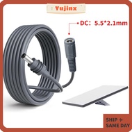 YUJINX Extension Adapter Cable, 0.5-20M DC5521 DC Power Extension Cabel, Safty DC Male To Female Wat