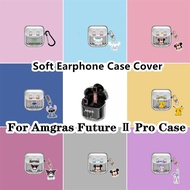 READY STOCK!For Amgras Future Ⅱ Pro Case Transparent Cartoon for Amgras Future II Pro Casing Soft Ea