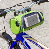 Bicycle front bag, front bag, handlebar bag, front beam bag, mobile phone bag, folding mountain bike