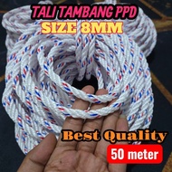 8MM MININGTALI (25 METERS, 50 METERS) 8MM PPD ROPE RETAIL ROPE/ KILOAN MININGTALI/