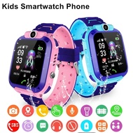 Q12 Children's Smart Watch SOS Phone Watch For Kids 2G SIM Card IP67 Waterproof Location Tracker Kids Smartwatch For IOS Android