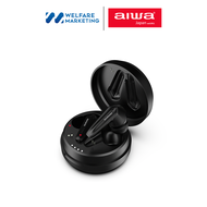 AIWA AT-X80HANC TWS Bluetooth Earphones หูฟังไร้สายแบบอินเอียร์ น้ำหนักเบา กันน้ำระดับ IPX5 (ANC+ENC