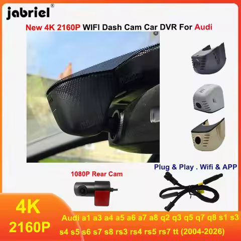 4K 2160P Wifi Car Dvr for audi a3 a4 a5 a6 a7 a8 q2 q3 q5 q7 q8 rs tt b4 b5 b6 b7 b8 b9 c5 c6 c7 8p 