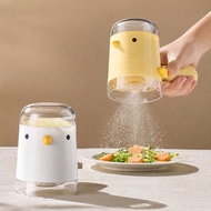【Portion Control】Cartoon Salt Shaker Air Tight Seasoning Container Press Type Salt Dispenser / Carto