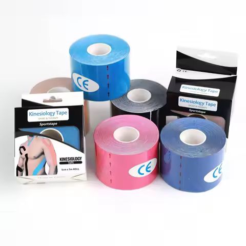 New Original Cotton Elastic Premium Athletic Tape Kinesiology Tape Muscle Bandage Athletic Sports Ta