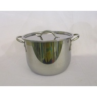 Maspion 8 QT SS-P34 Stainless Steel Stock Pot