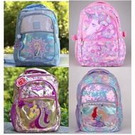 Smiggle Unicorn Mermaid Frozen Elsa big school bag