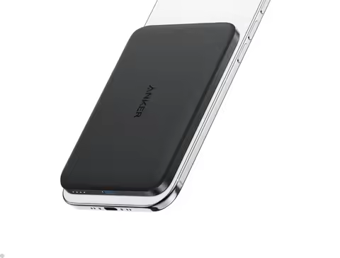 Anker Nano Power Bank, Ultra-Slim 5,000mAh Wireless Charging Battery,Portable Charger, for iPhone Ai