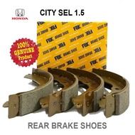 FBK [K5804] Rear Brake Shoes Honda City SEL Brake Shoes