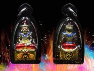 2568年  古巴襟芬  金蠅王 魂牽夢縈  日夜思念 招財 拍罌  拍嬰 帕罌 帕嬰 白金珐瑯花油  防水殼 佛牌