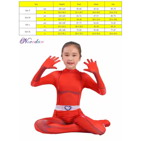♥ 2026 New Anime Totally Spies Costume Zentai Suit Bodysuit Hero Jumpsuit Cosplay Halloween Girl ★ L